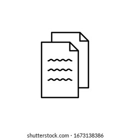 document, file, archive vector illustration