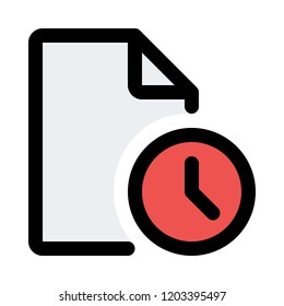 Document file deadline