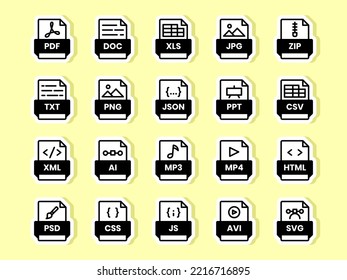 Document File Format Jpg Png Svg Adobe Mp3 Mp4