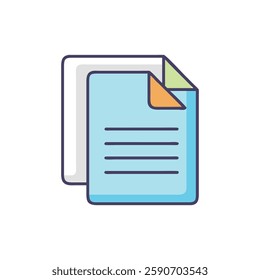 Document File Icon for Academic Resources