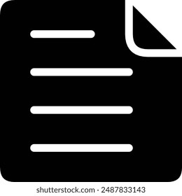 document or file icon, doc paper icon