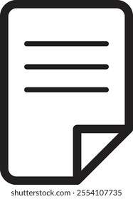 Document file icon files and folders