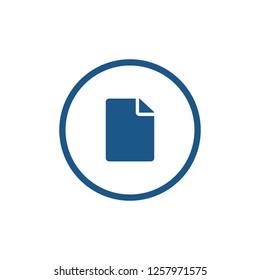 Document file icon sign symbol