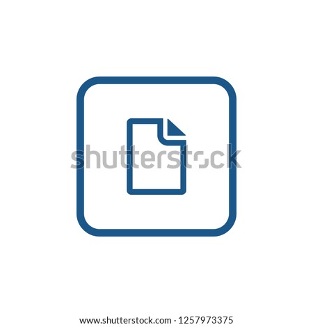 Document file icon sign symbol