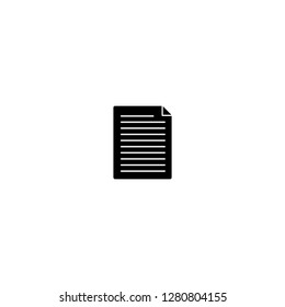Document file icon vector