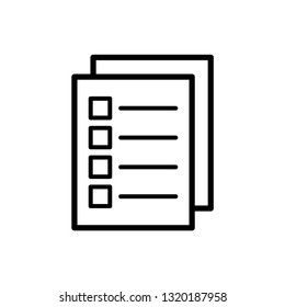 document - file icon vector