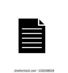 document - file icon vector