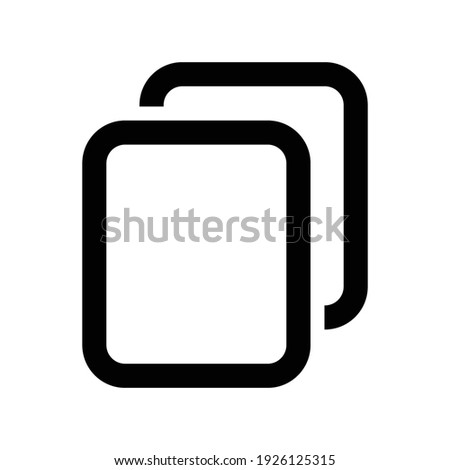 Document file icon.page,duplicate (vector illustration)