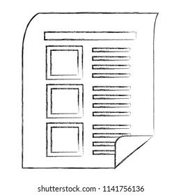 document file isolated icon