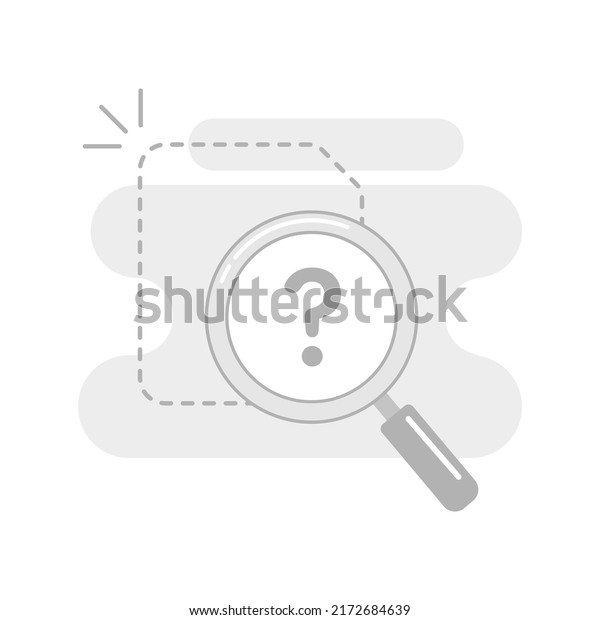 Document File not found, search no\
result concept illustration flat design vector eps10. modern\
graphic element for landing page, empty state ui, infographic,\
icon