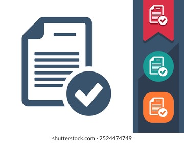 Document, File, Page, Form, Contract Icon. Professional, pixel perfect icon. EPS 10 format.