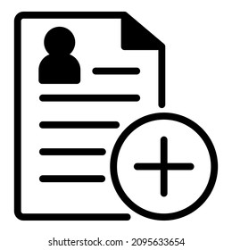 Documento de papel Docs Icono plano empresarial aislado en fondo blanco