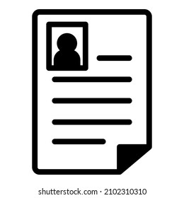 Document File Paper Docs Business Flat Icon Isolated On White Background