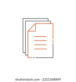 Document, File, Paper Icon Vector Design.