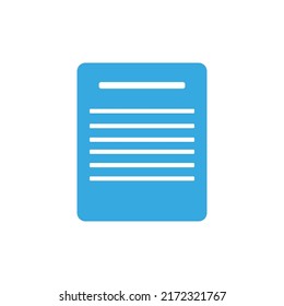 Document. File. Sheet. Vector illustration.