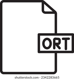 Document File Text Outline Icon