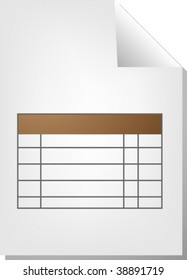  document file type icon illustration clipart