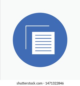 Document, File, User, Interface. Vector Icon Template background