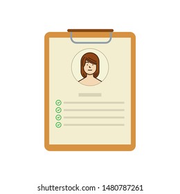 Document File Vector Illustration Design