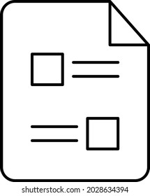 Document Files Isolated Vector icon which can easily modify or edit

