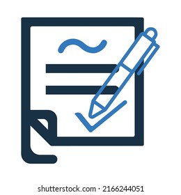 Archivos de documento e icono de lápiz