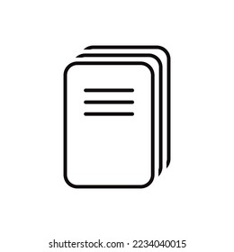 Document and files vector icon. Add file. Delete file icon. Office files and documents icon. EPS 10 illustration of isolated document symbol pictogram