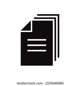 Document and files vector icon. Add file. Delete file icon. Office files and documents icon. EPS 10 illustration of isolated document symbol pictogram