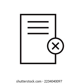 Document and files vector icon. Add file. Delete file icon. Office files and documents icon. EPS 10 illustration of isolated document symbol pictogram