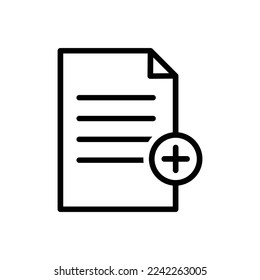 Document and files vector icon. Add file. Delete file icon. Office files and documents icon. EPS 10 illustration of isolated document symbol pictogram