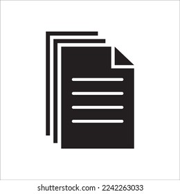 Document and files vector icon. Add file. Delete file icon. Office files and documents icon. EPS 10 illustration of isolated document symbol pictogram