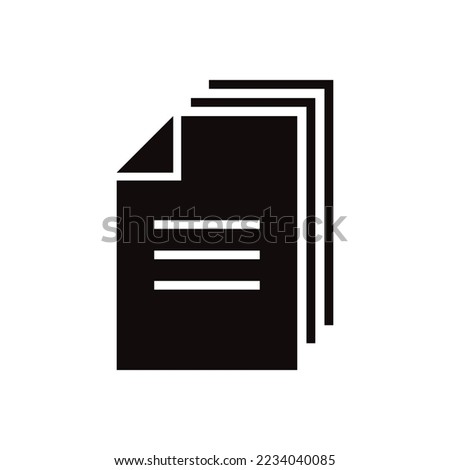 Document and files vector icon. Add file. Delete file icon. Office files and documents icon. EPS 10 illustration of isolated document symbol pictogram