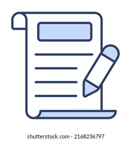 document Finance Related Vector Line Icon. Editable Stroke Pixel Perfect.