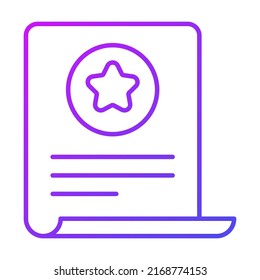 -Dokument-Finanz-Vektor-Linie-Symbol. Bearbeitbarer Stroke Pixel perfekt.