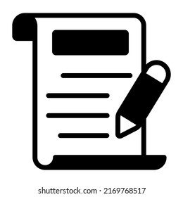 document Finance Related Vector Line Icon. Editable Stroke Pixel Perfect.