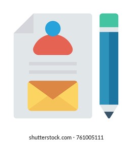  document flat icon 