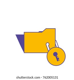 document folder design concept