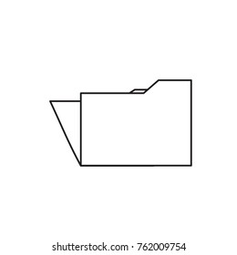 document folder design concept