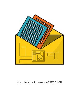 document folder design concept