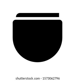 Document folder icon isolated. Accounting binder symbol. Bookkeeping management. Vector Illustration.