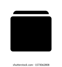 Document folder icon isolated. Accounting binder symbol. Bookkeeping management. Vector Illustration.