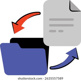 Document and folders icon pack