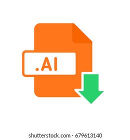 Document Format File Type Flat Icon ai