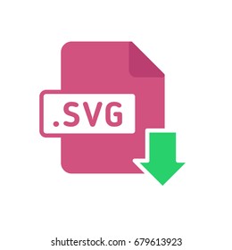 Document Format File Type Flat Icon svg