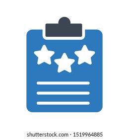 document glyph colour line vector icon