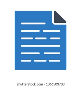 document glyph double color