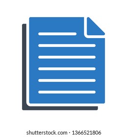 document glyph double color