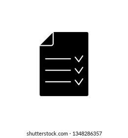 Document goals, file vector icon. Premium quality graphic design icon. One of the collection icons for websites, web design, mobile app