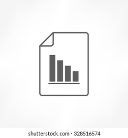 document graph icon