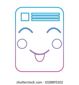 document happy emoji icon image