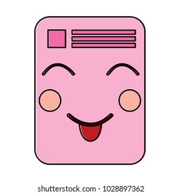 document happy emoji icon image